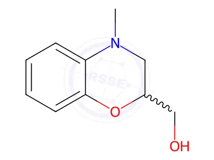 Chemical structure of (4-Methyl-3,4-dihydro-2H-benzo[b][1,4]oxazin-2-yl)methanol