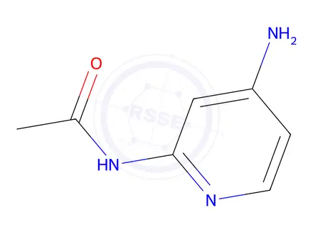 Chemical structure of N-(4-Aminopyridin-2-yl)acetamide