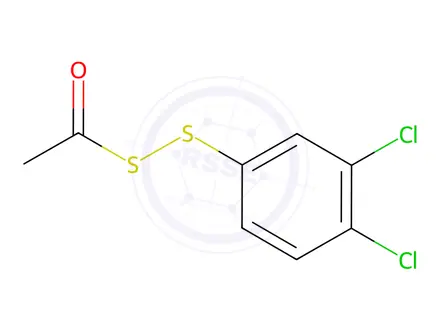 Chemical structure of Acetyl(3,4-dichlorophenyl) persulfide