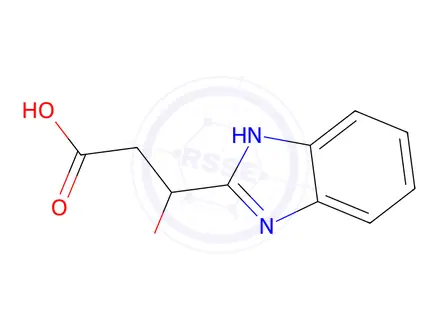 Chemical structure of 3-(1H-Benzo[d]imidazol-2-yl)-3-hydroxypropanoic acid