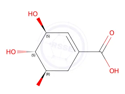 Chemical structure of Shikimic Acid Impurity 6