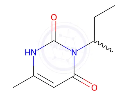 Chemical structure of Uracil Impurity 80