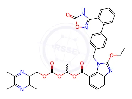 Chemical structure of Azilsartan Impurity 1015