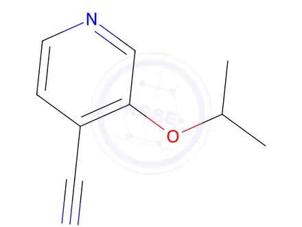 Chemical structure of 3-Isopropoxyisonicotinonitrile