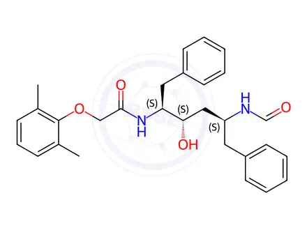 Chemical structure of Lopinavir-Impurity F