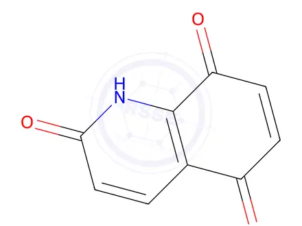 Chemical structure of 1H-quinoline-2,5,8-trione