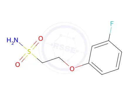 Chemical structure of 2-(3-Fluorophenoxy)ethane-1-sulfonamide