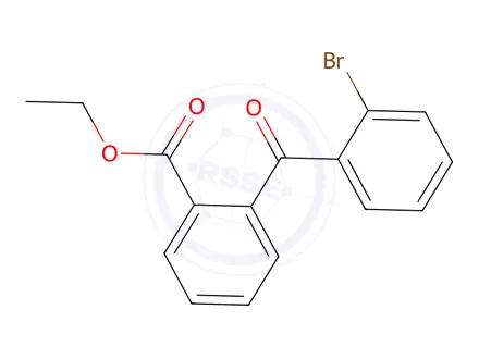 Chemical structure of 2-Bromo-2'-carboethoxybenzophenone