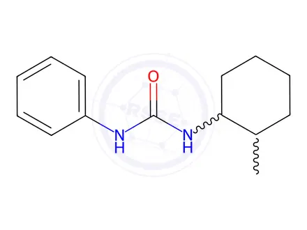 Chemical structure of Diuron Impurity 3 (Siduron)