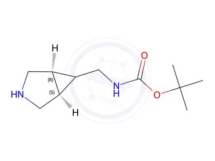 Chemical structure of exo-6-(boc-Aminomethyl)-3-azabicyclo[3.1.0]hexane