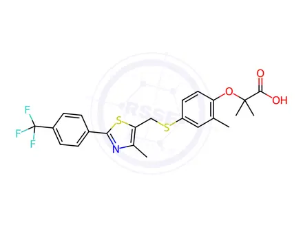 Chemical structure of GW 501516 Impurity 36
