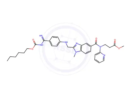 Chemical structure of Dabigatran Impurity O