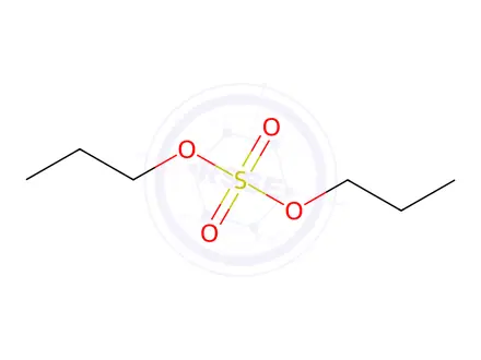 Chemical structure of Dipropyl sulfate