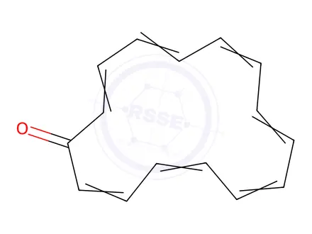 Chemical structure of annulenone