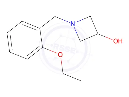 Chemical structure of 1-[(2-ethoxyphenyl)methyl]azetidin-3-ol