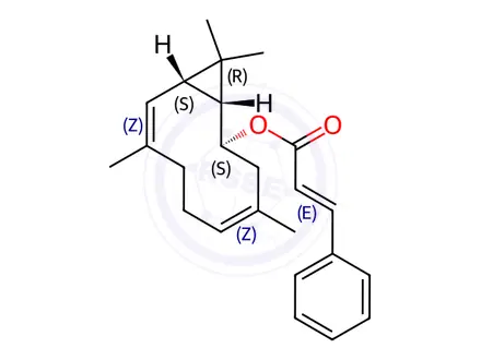 Chemical structure of guayulin A