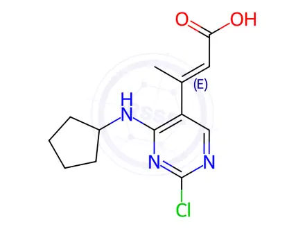 Chemical structure of Palbociclib Impurity 356