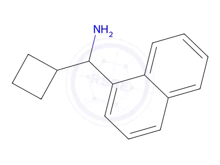 Chemical structure of Cyclobutyl(naphthalen-1-yl)methanamine