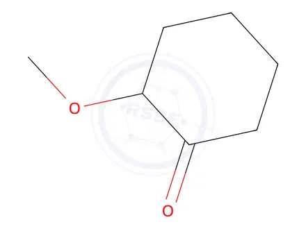 Chemical structure of (S)-2-methoxycyclohexanone