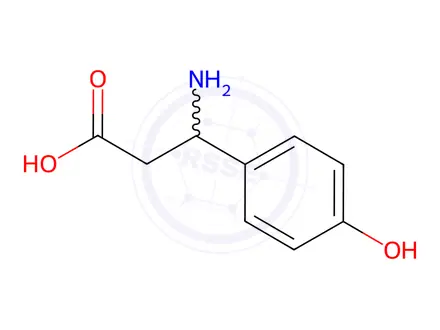 Chemical structure of β-Tyrosine