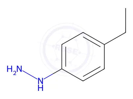 Chemical structure of (4-ethylphenyl)hydrazine