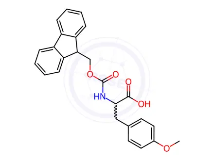 Chemical structure of Fmoc-O-methyl-DL-tyrosine