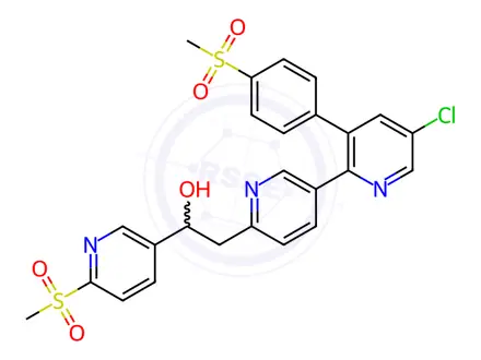 Chemical structure of Etoricoxib Impurity 184