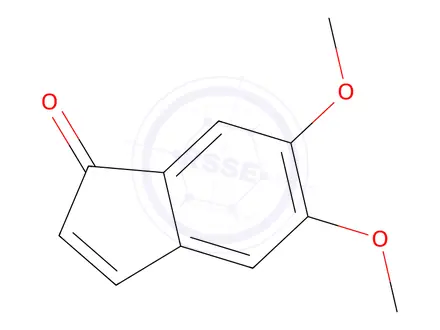 Chemical structure of 5,6-Dimethoxy-1-indenone