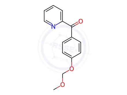 Chemical structure of [4-(Methoxymethoxy)phenyl](pyridin-2-yl)methanone