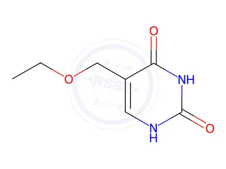 Chemical structure of 5-(ethoxymethyl)pyrimidine-2,4(1H,3H)-dione