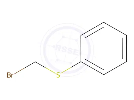 Chemical structure of BROMOMETHYL PHENYL SULFIDE