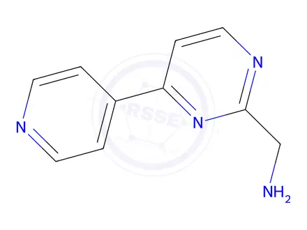 Chemical structure of (4-(Pyridin-4-yl)pyrimidin-2-yl)methanamine