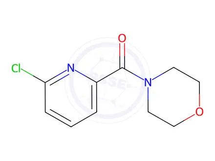Chemical structure of 4-[(6-Chloropyridin-2-yl)carbonyl]morpholine