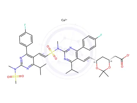 Chemical structure of Rosuvastatin Impurity 98