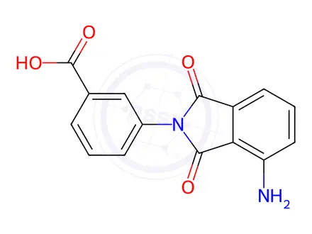 Chemical structure of Pomalidomide Impurity 117