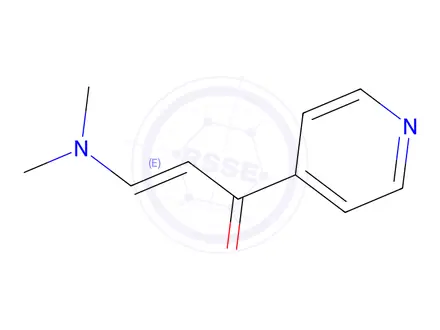 Chemical structure of (2E)-3-(Dimethylamino)-1-pyridin-4-ylprop-2-en-1-one