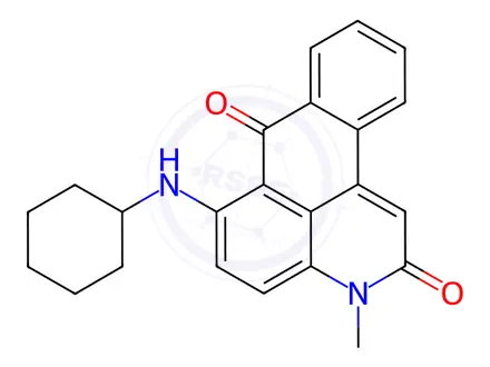 Chemical structure of Solvent Red 149