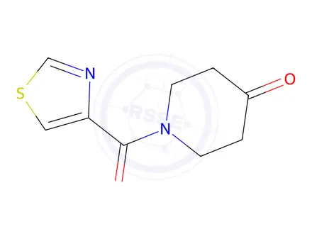 Chemical structure of 1-(Thiazole-4-carbonyl)piperidin-4-one