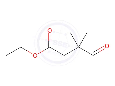Chemical structure of Ethyl 3-formyl-3-methylbutyrate