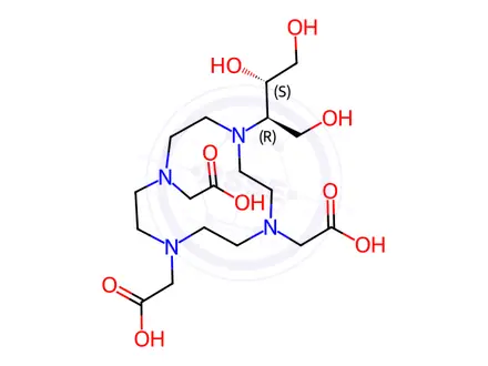 Chemical structure of Gadobutrol Impurity 65 (Gadobutrol Monohydrate EP Impurity B) (Mixture of Enantiomers)