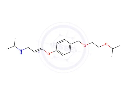 Chemical structure of Bisoprolol EP Impurity E