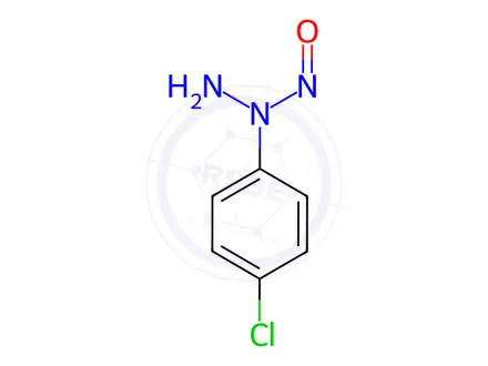 Chemical structure of N-(4-Chlorophenyl)nitrous Hydrazide