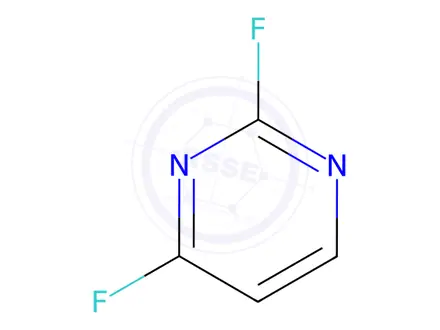 Chemical structure of 2,4-DIFLUOROPYRIMIDINE