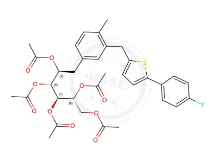 Chemical structure of Canagliflozin Impurity 94