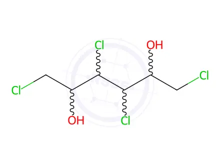 Chemical structure of 1,3,4,6-Tetrachloro-2,5-hexanediol