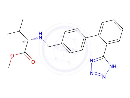 Chemical structure of Valsartan Impurity 18