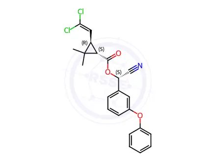 Chemical structure of Cypermethrin Impurity 8