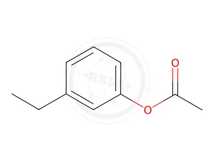 Chemical structure of Acetic acid 3-ethylphenyl ester