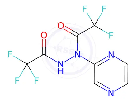 Chemical structure of Sitagliptin Phosphate Impurity 245