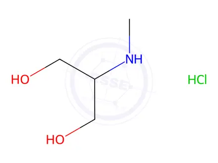 Chemical structure of 2-(N-methylamino)-1,3-propanediol (MMAPD) Hydrochloride